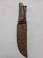 Western Vintage WWII Boulder CO. L 58 Fighting Knife, Sourced Mexican Sheath
