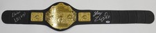 Larry Zbyszko Signed WWE Kids Championship Belt PSA/DNA COA Auto'd WCW NWA WWF