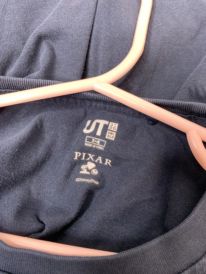 Camiseta Uniqlo x Disney Niños Monstruos Universidad Azul Gráfico | Niño 3T-4T Foto 3 de 3