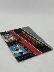 Duck Hunt and Super Mario Bros NES Manual Only Nintendo NES-MH-USA* Authentic