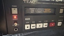 TEAC V-800G-F Hi8 Video8 Recorder w/ PCM  AFM Audio See Video 