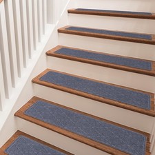 Stair Treads Non Slip for Wooden Steps Indoor, 15 Pack 9" X 28" Carpet Runner...