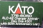 New N-Scale Kato ALC-42 Charger 176-5060 Amtrak Day One #301 DCC and Sound Ready — photo 3