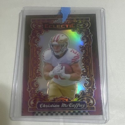 Leaf 2024 Eclectic Christian McCaffrey 49ers EB-26 One of One 1/1