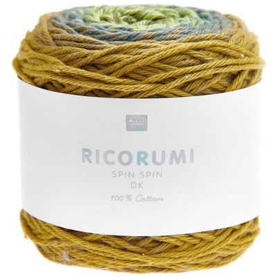 Rico Garn Wolle 100% Baumwolle Ricorumi Spin Spin DK doppelt häkeln stricken 8-fädig