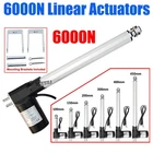 Heavy Duty 4"-18" 6000N Linear Actuator 1320lbs Max Lift 12V DC Motor + Brackets