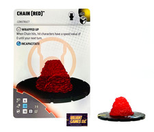 DC Heroclix Chain Red s024 w/ Card Lantern Legacy Set