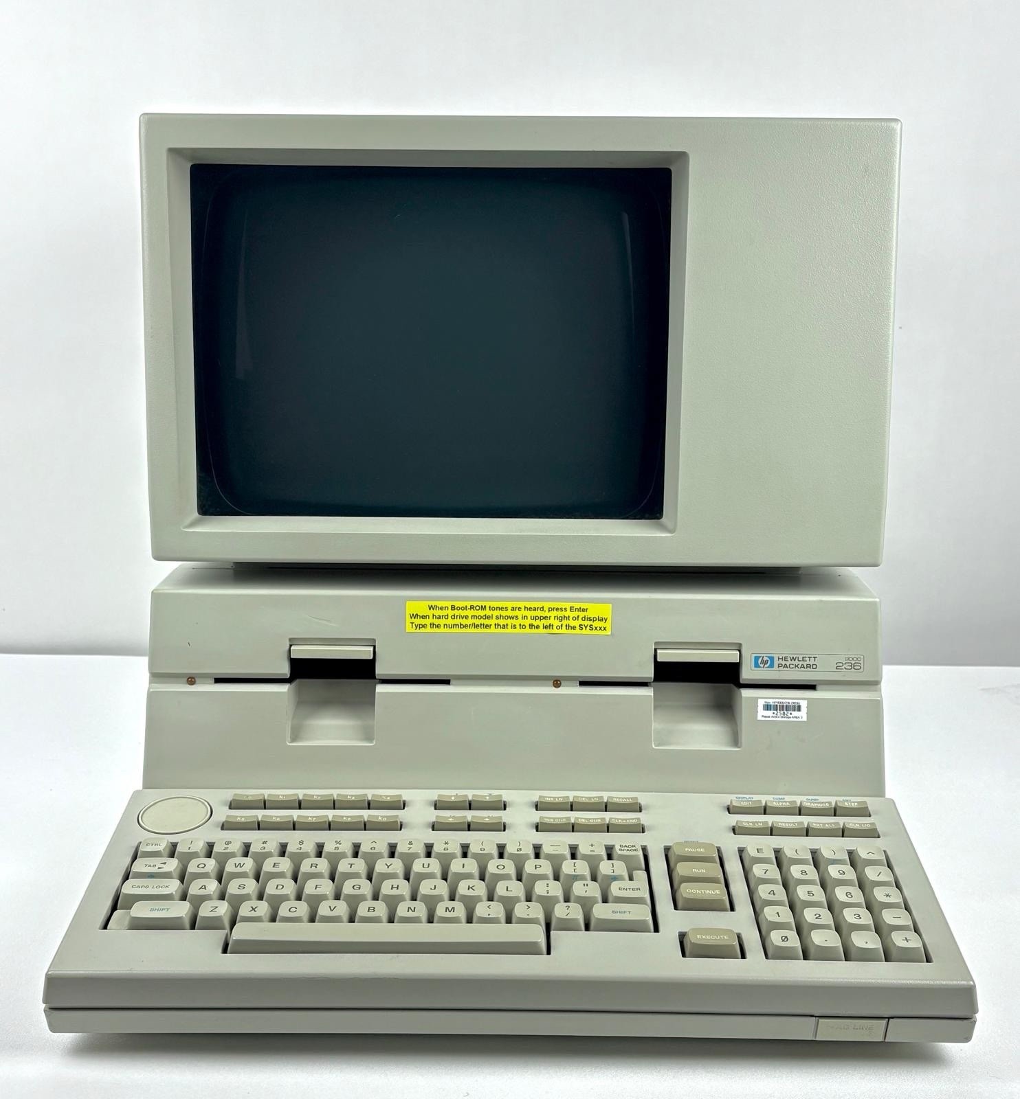 Vintage 1982 Hewlett Packard HP 9836A Computer Model 236 | eBay