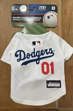 Pets First MLB Mesh Jersey for Dogs - Los Angeles Dodgers NEW Size Small