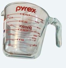 Pyrex 2-Cup / 500mL Clear Glass Measuring Cup...