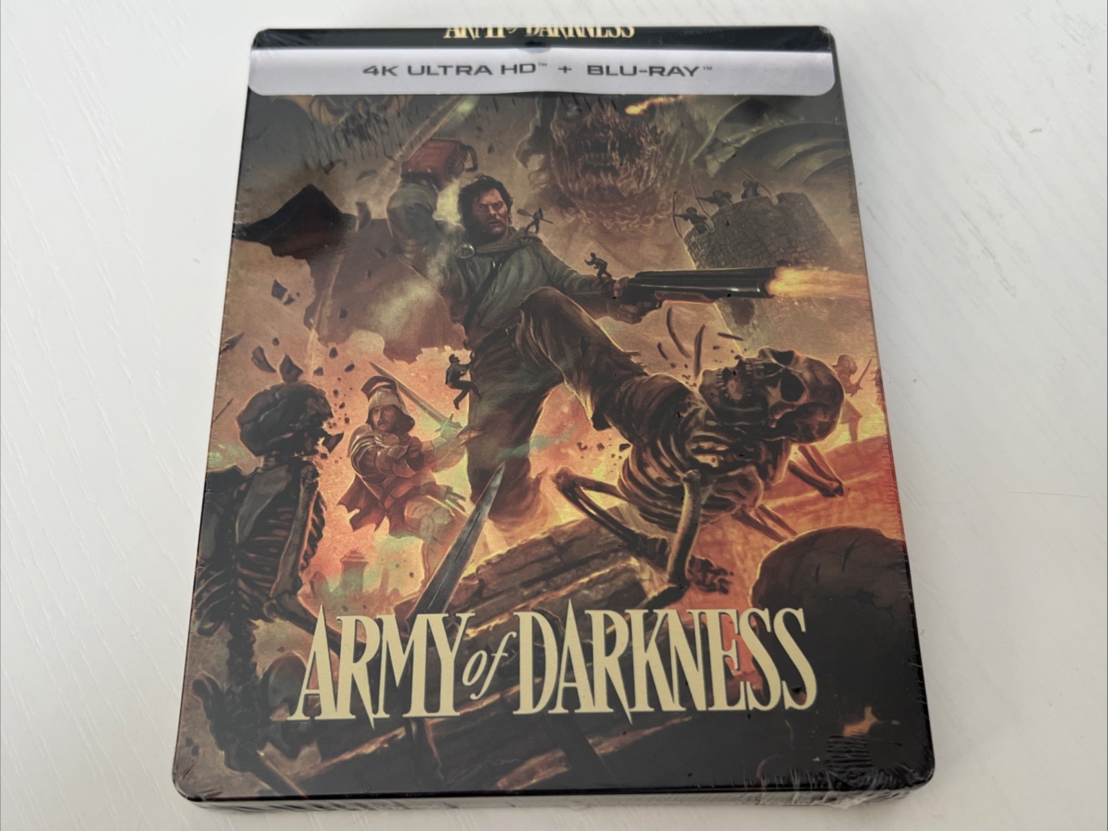 Army Of Darkness 4-Disc 4K UHD Blu-ray SteelBook USA Exclusive