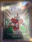 2025 Bowman Chrome University Football Green Refractor Mark Fletcher Jr. #CSS-MF