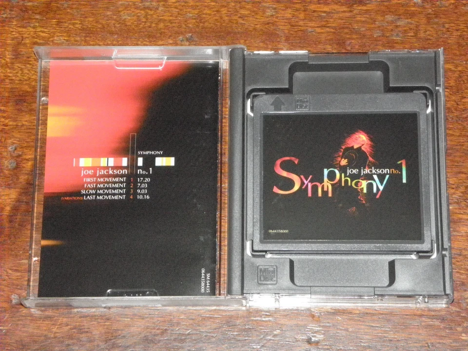 JOE JACKSON - SYMPHONY NO. 1 (MD MINIDISC ALBUM 1999) - Image 3 of 3