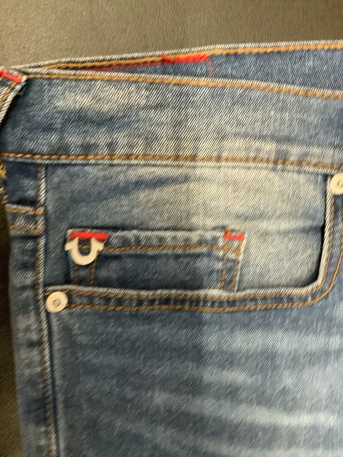 True Religion Rocco Skinny Men's Jeans Moto $219 Jeans W40 L32 thumbnail 3