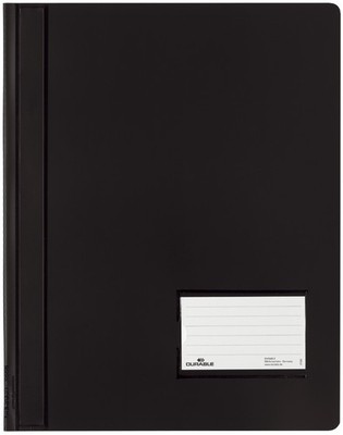 DURABLE Schnellhefter DURALUX DIN A4 PVC überbreit schwarz