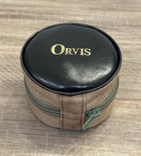 Orvis 4” Clamshell Zippered Fly Reel Case/Pouch (A)