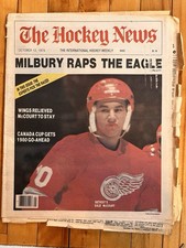The Hockey News Oct 12 1979 Milbury Raps The Eagle Dale McCourt Red Wings