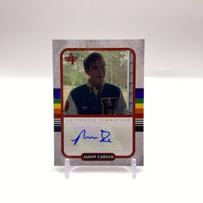 2023 Topps Zerocool Stranger Things Mason Dye As Jason Carver Auto #SA-MD