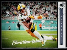 2022 Chronicles #222 Christian Watson Luminance Update Rookies Teal Packers