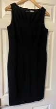 Minuet Petite Wool Dress Black Size 12