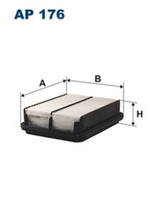 Luftfilter FILTRON AP 176 Filtereinsatz für SUZUKI BALENO EG SY413 16V SY416 4x4