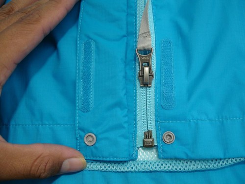 The North Face Blue Hyvent Rain Wind Jacket Waterproof Shell Parka Girls L 14/16 - Picture 15 of 23