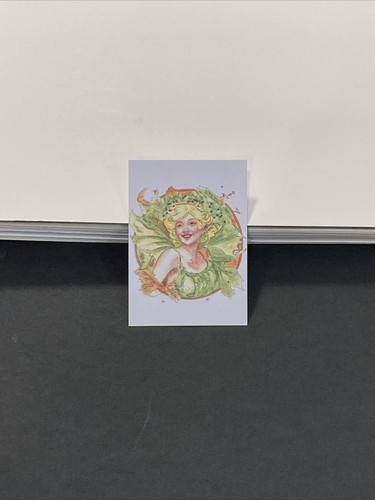 ACEO Print Fairy Forest Artist Trading Card Fantasy Watercolor Painting ATC - Picture 3 of 3