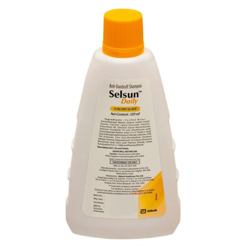 Selsun Daily Dandruff Shampoo für trockene Kopfhaut - 120 ML - Bild 7 von 7