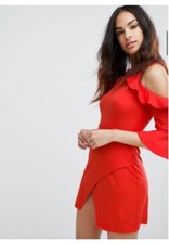ASOS Size 4 Red Mini Dress, Cocktail Dress, Party Dress