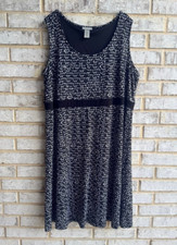 Catherine's Scoop Neck Sleeveless Geometric Print Dress Women's Size 2X