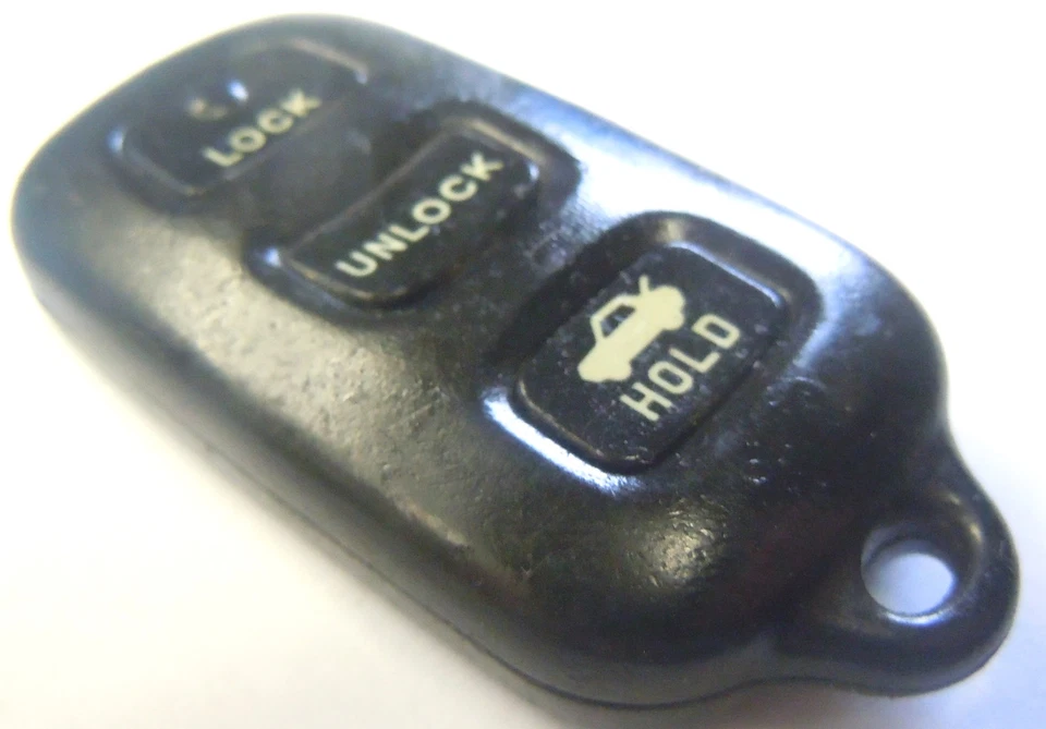 Toyota Camry 2003 entrada remota sin llave GQ43VT14T OEM control de coche llavero llavero Foto 3 de 4