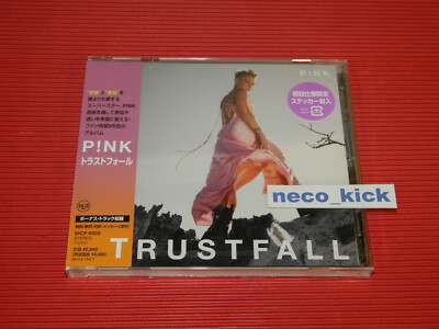 P!NK ( Pink ) TRUSTFALL WITH BONUS TRACK JAPAN CD + OBI 4BT | eBay