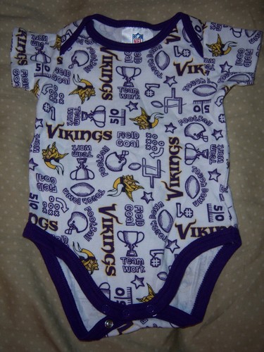 MINNESOTA VIKINGOS UNO 0-3 MESES - Imagen 1 de 2