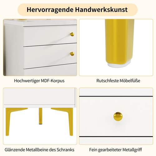 120cm Waschbecken mit Unterschrank Badmöbel Set Freistehend Keramik Waschtisch - Bild 15 von 15