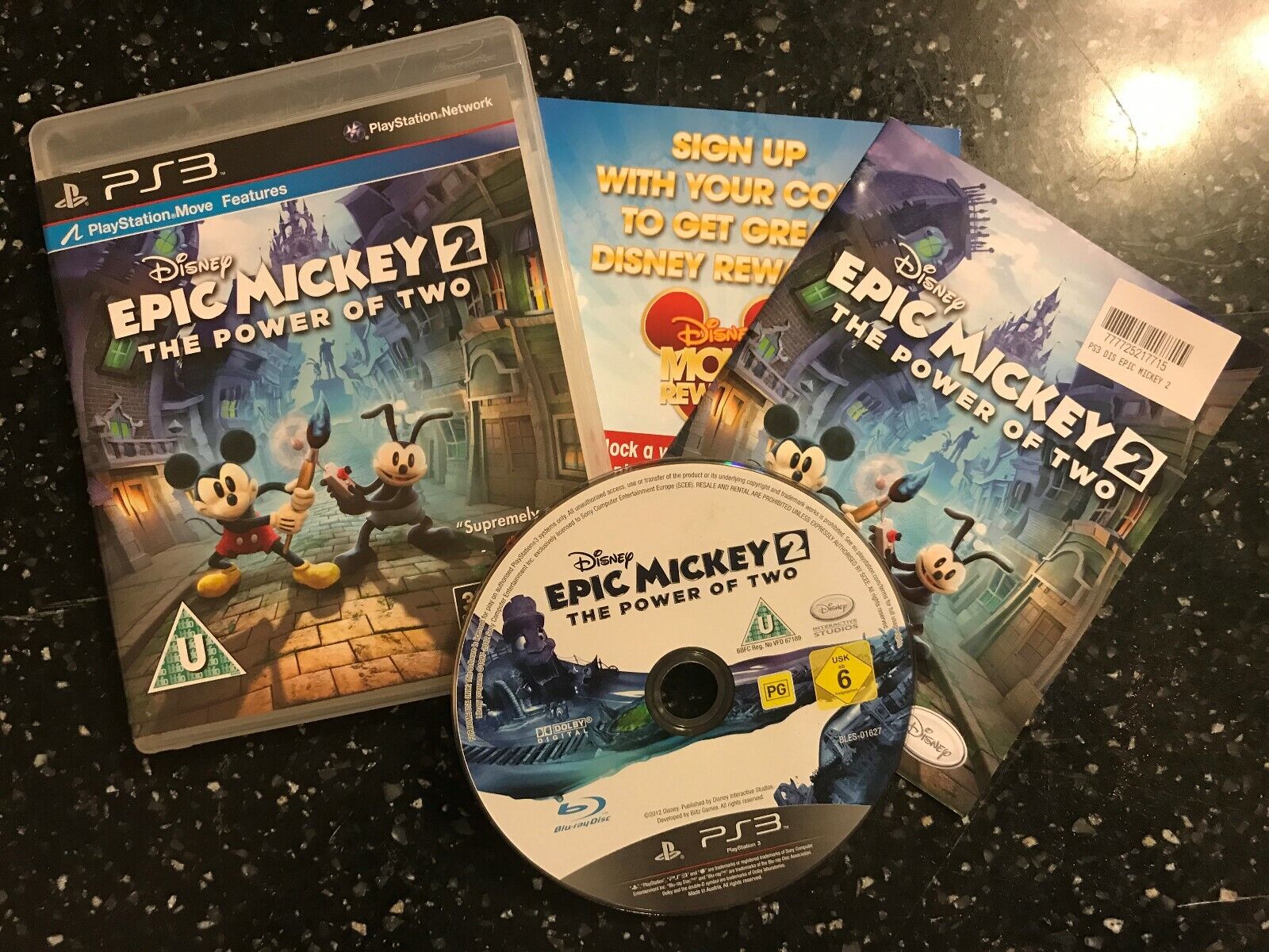 Disney Epic Mickey 2: The Power of Two (Usado) - PS3 - Shock Games