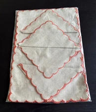 Imperial Coronet Linens Portugal 8 Piece Set: 4 Napkins and 4 Placemats