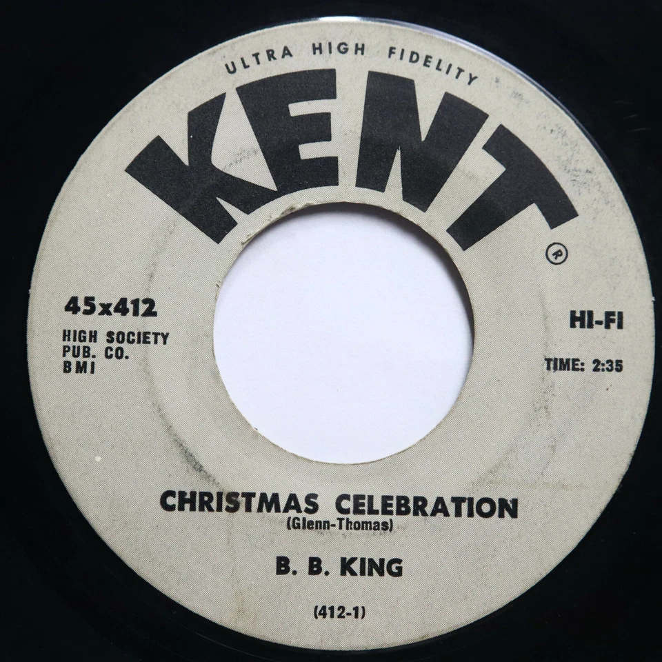B.B. KING - EASY LISTENING / CHRISTMAS CELEBRATION - SOUL 45  Foto 2 de 2
