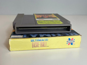 Ultimate Basketball NES Game with Box Nintendo