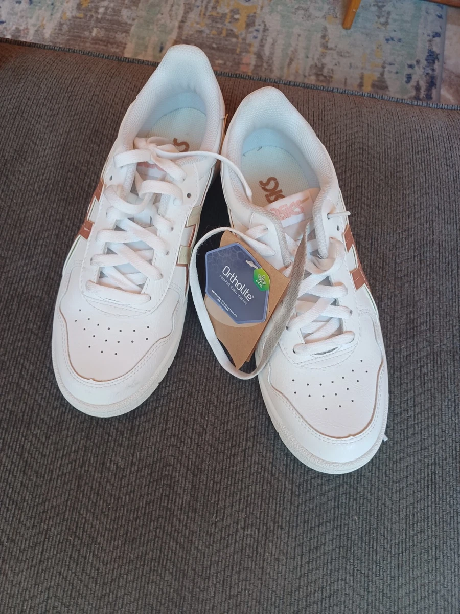 Asics white clearance and rose gold