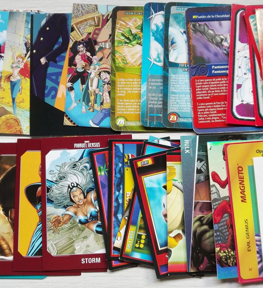 🌟 LOTE +50 CROMOS VARIADOS PANINI TOPPS. STAR WARS, MARVEL, ONE PIECE, MARIO... - Imagen 3 de 4