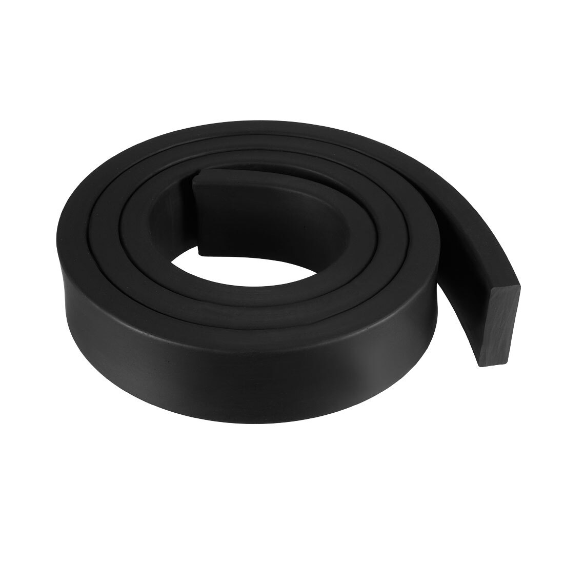 Seal Rubber Zwarte brede U-vormige afdichting, hoogte 1,6 cm