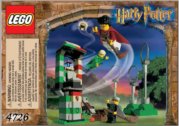 LEGO 4726 - HARRY POTTER - QUIDDITCH PRACTICE - 2002 - NO BOX | eBay