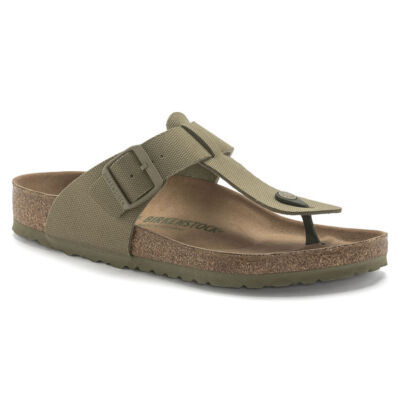 BIRKENSTOCK MENS GIZEH EVA KHAKI SANDALS 4640