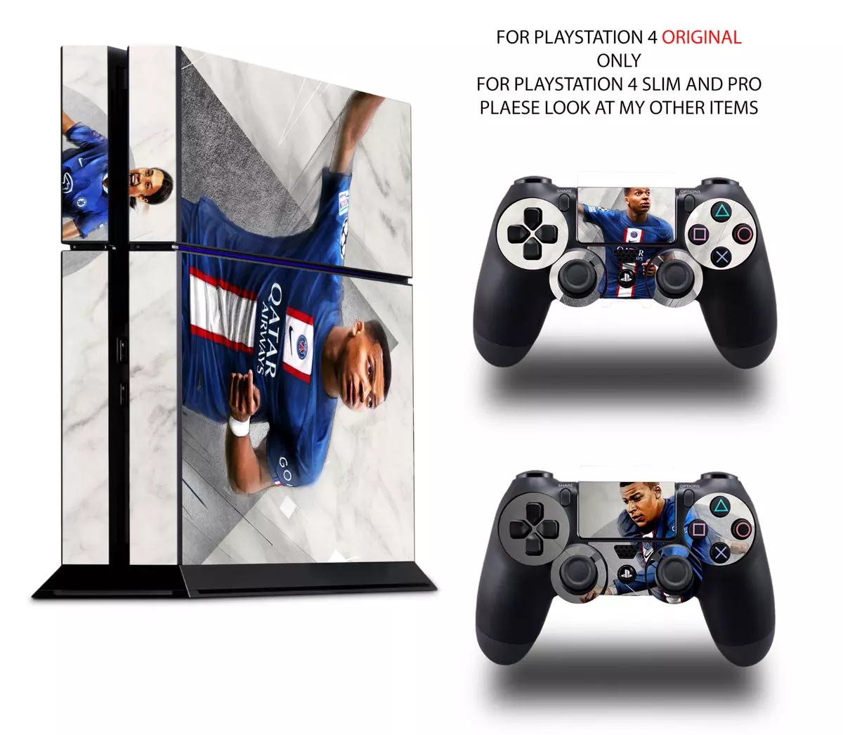 ROBLOX PS4 PRO PROTECTIVE SKIN DECAL VINYL STICKER WRAP