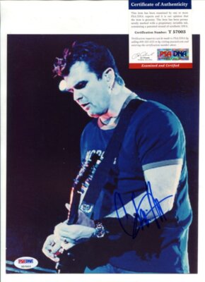 THREE DOORS DOWN CHRIS HENDERSON PSA COA SIGNED AUTOGRAPH