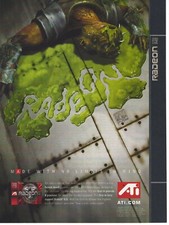 Vintage/Retro ATI Radeon 9700 Pro Graphics Card Print Ad Promo 2003