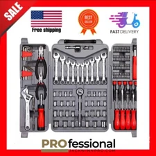 TOP QUALITY💥 MULTI CHICES Tool Set Ratchet Wrench with Sockets Kit Set 
