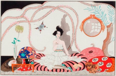 The Apartment : George Barbier : 1914 : Archival Quality Art Deco Print