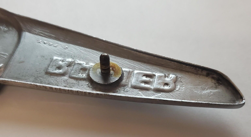 Sunbeam Rapier Hood Bonnet Grill Emblem Stamped J Fray LTD BAM - Picture 7 of 9