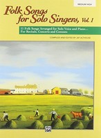 Folk Songs For Solo Singers: Medium High By , (paperback), Alfred Music , New, F on sale Folk Songs For Solo Singers: Medium High By , (paperback), Alfred Music , New, F on sale
